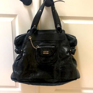 SEE by CHLOE black tote